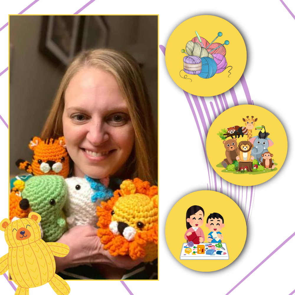 Beginner's Creative Crochet Animal Kits