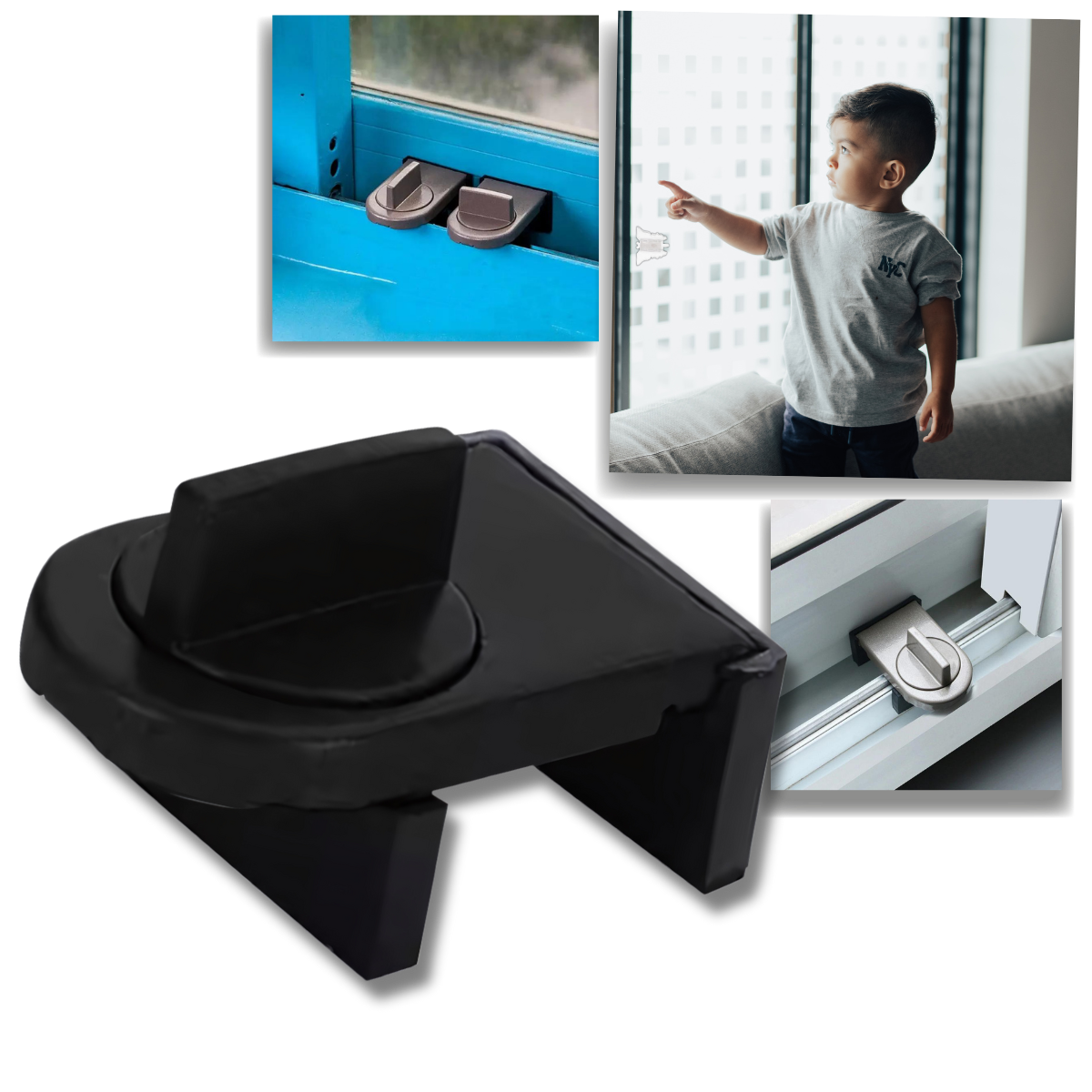 Burglar Proof Sliding Door Lock