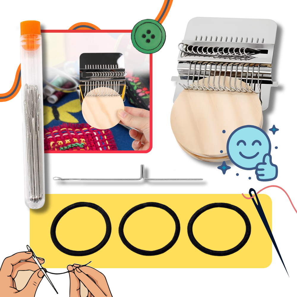DIY Fabric Repair Loom