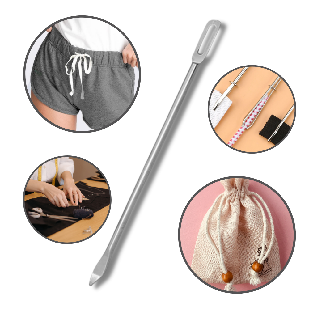 Easy Waistband Drawstring Threader