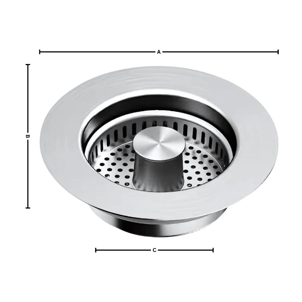 Multi-Function Stainless Steel Sink Drain
