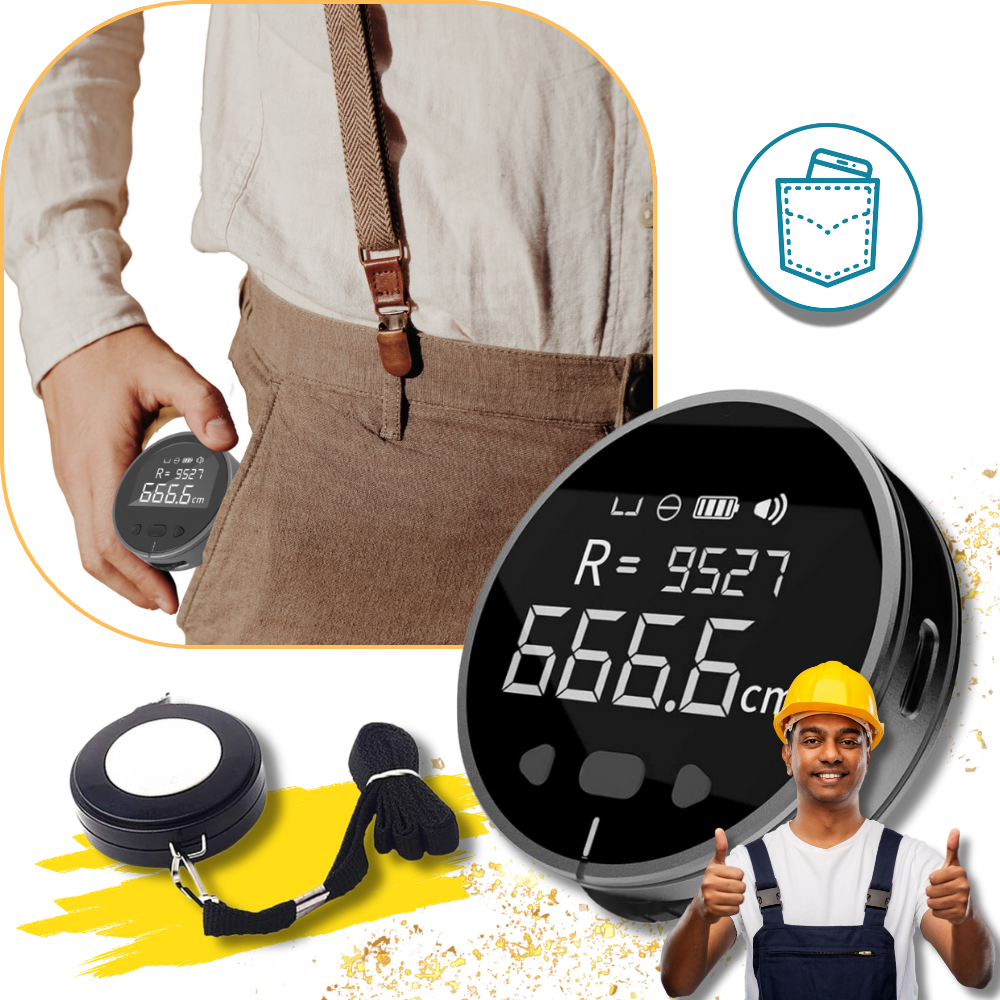 Precise Digital Measuring Tape