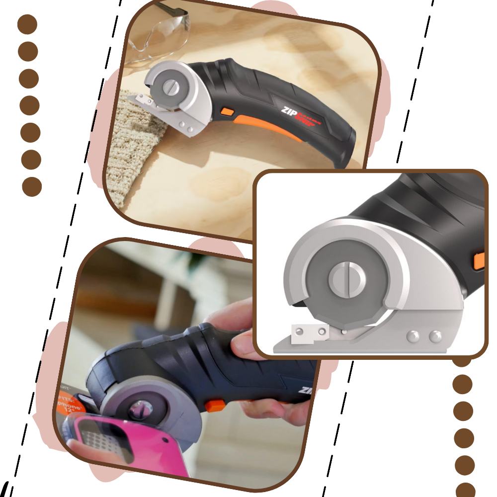Self-Sharpening Cordless Electric Scissors