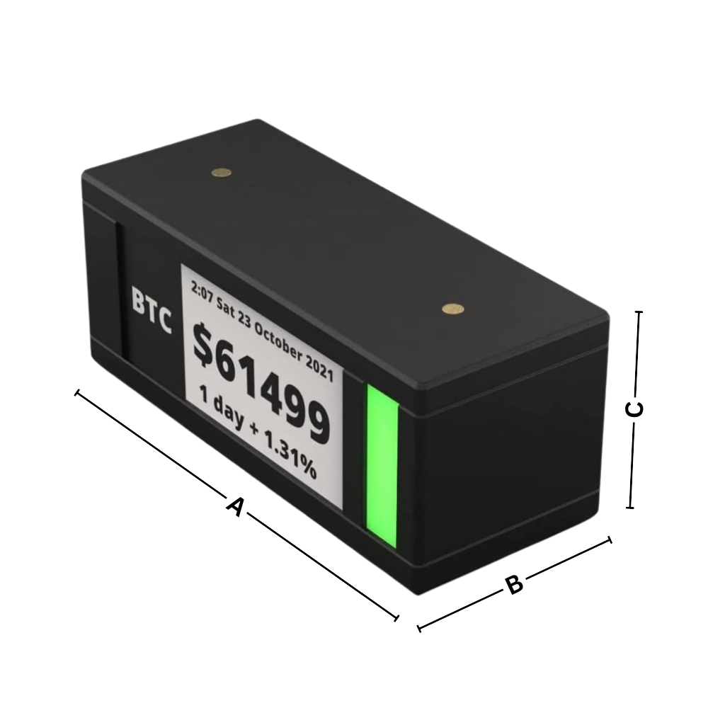 Stackable Live Crypto Ticker